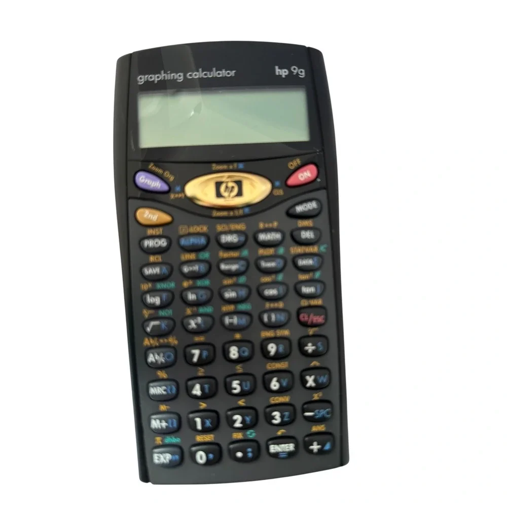 HP 9g Graphing Scientific Calculator Tested Working With Quick Reference Guide
